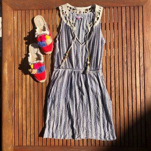 Calypso Striped Racer Back Dress